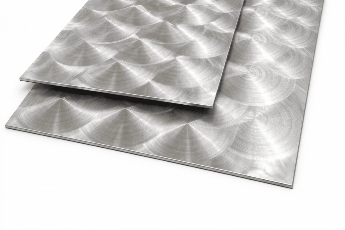 Edelstahlblech_marmoriert_kreisgeschliffen